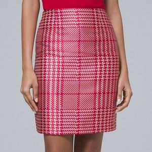 White House Black Market “Obsessed Plaid” Skirt 4